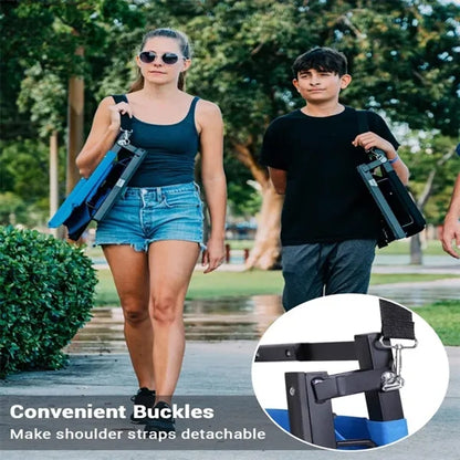 Portable Stadium Seat With Backrest Foldable