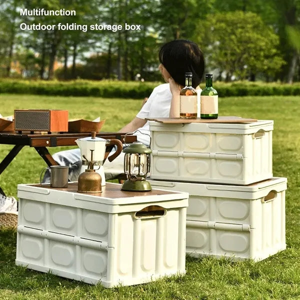 Camp Outdoor Camping Portable Storage Box with Handle