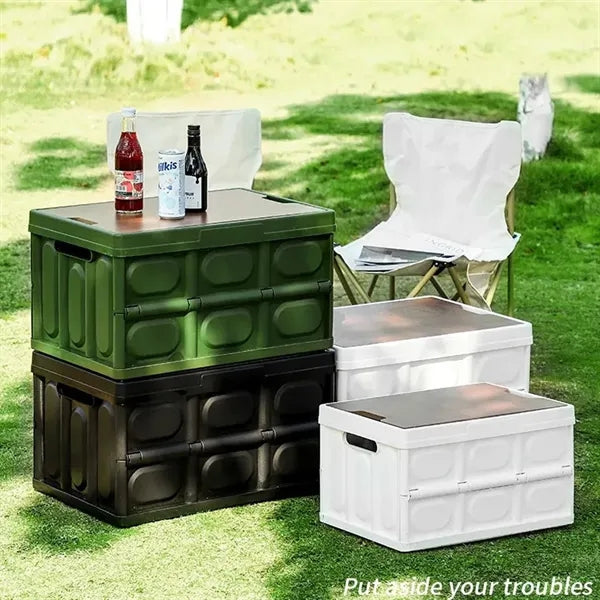 Camp Outdoor Camping Portable Storage Box with Handle