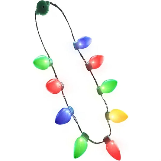 Christmas Necklace LED Light