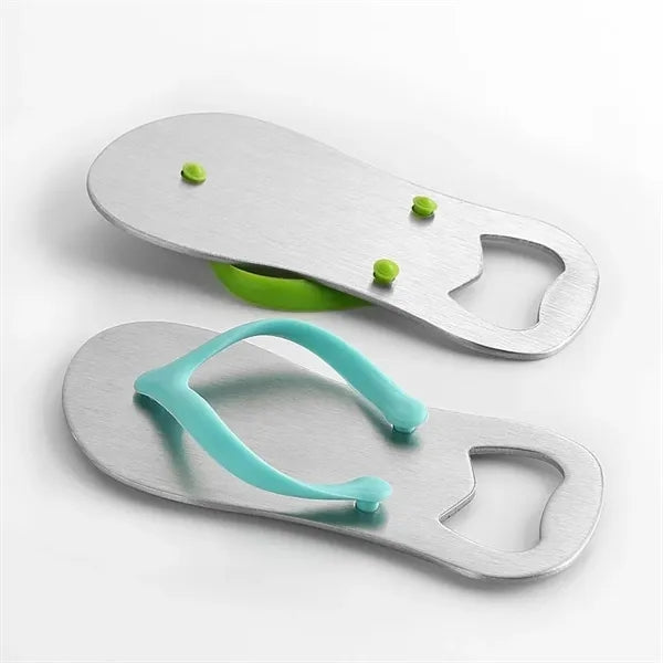 Metal Flip Flop Bottle Opener