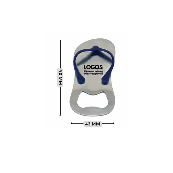 Metal Flip Flop Bottle Opener