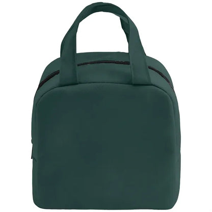 Non-woven Two Handle Lunch Bag w/ Zipper closure