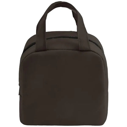 Non-woven Two Handle Lunch Bag w/ Zipper closure