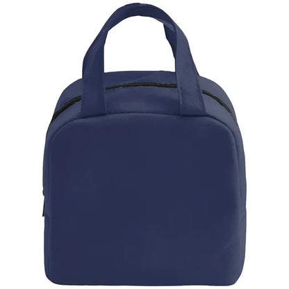 Non-woven Two Handle Lunch Bag w/ Zipper closure