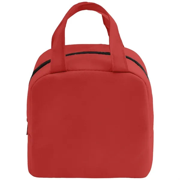 Non-woven Two Handle Lunch Bag w/ Zipper closure