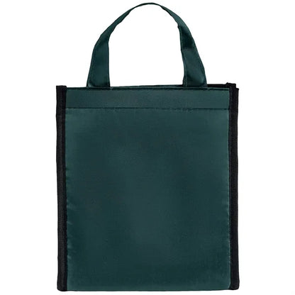 210D Insulated Lunch Tote Bag w/ Self Fabric Handles