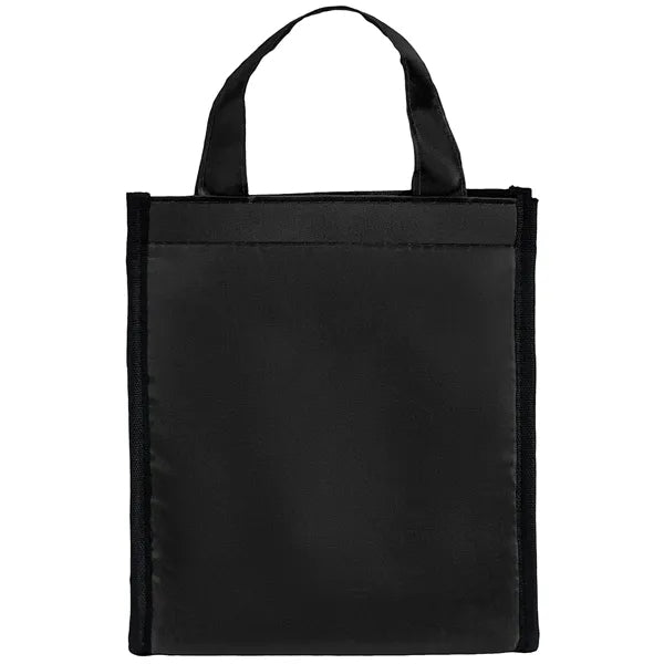 210D Insulated Lunch Tote Bag w/ Self Fabric Handles