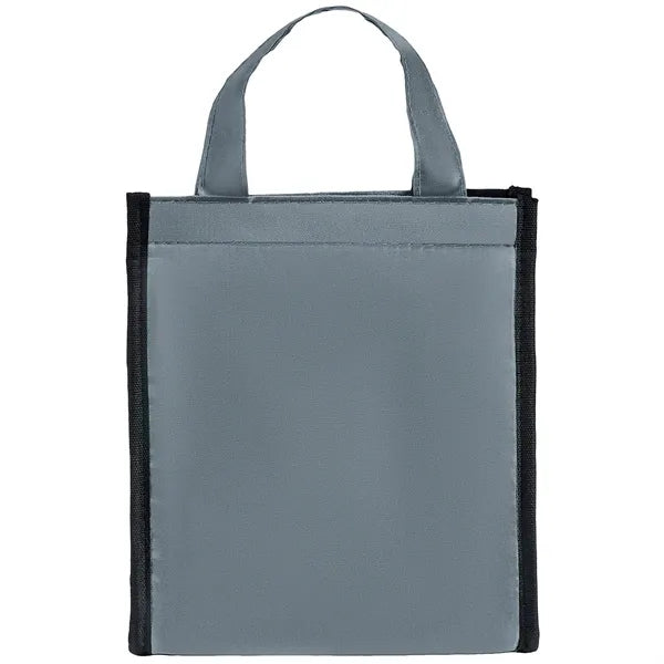 210D Insulated Lunch Tote Bag w/ Self Fabric Handles