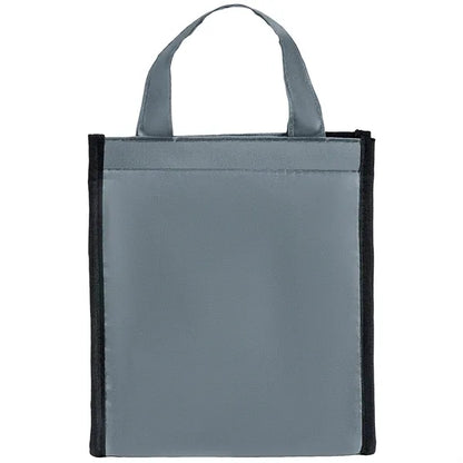 210D Insulated Lunch Tote Bag w/ Self Fabric Handles