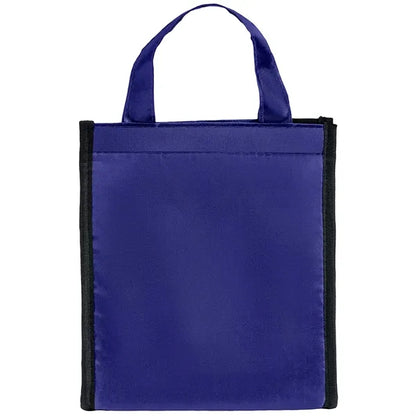 210D Insulated Lunch Tote Bag w/ Self Fabric Handles