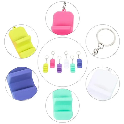 Mini Phone Holder Portable Compact Lightweight Keychain