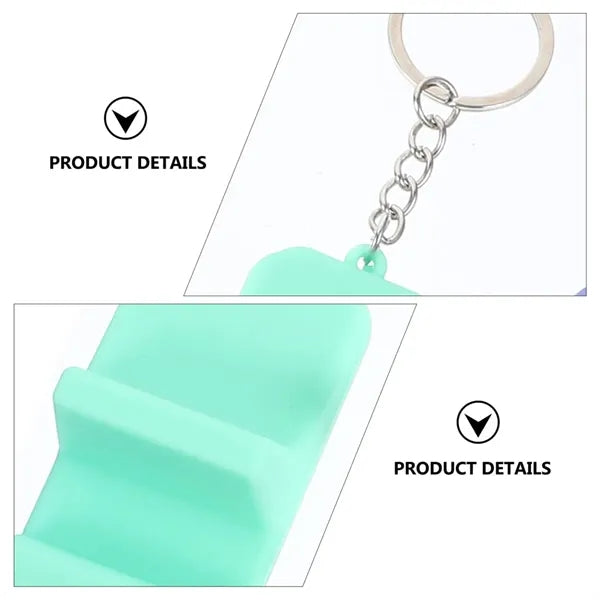 Mini Phone Holder Portable Compact Lightweight Keychain