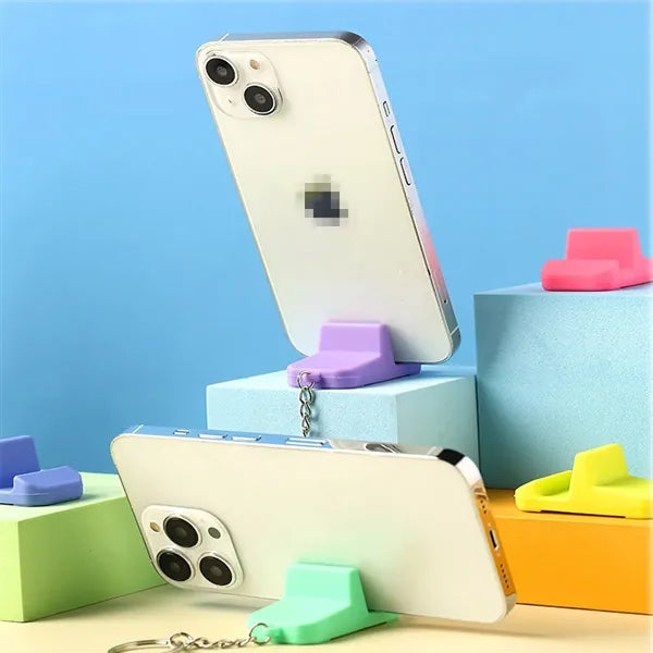 Mini Phone Holder Portable Compact Lightweight Keychain