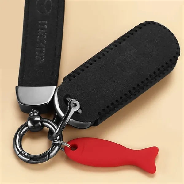 Metal SIM Ejector Pin with Keychain Silicone Fish Sleeve