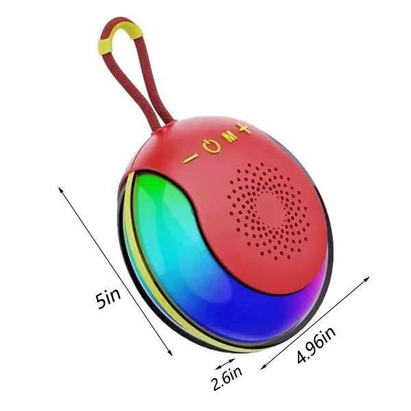 Portable Bluetooth Speaker with Light