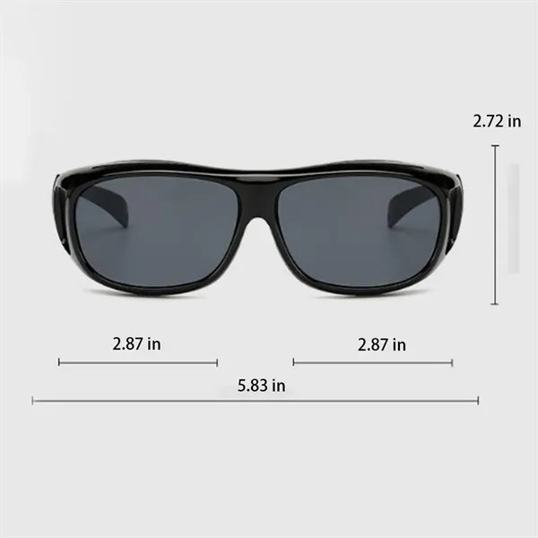 Windproof Polarized Yellow Lenses Running Sunglasses