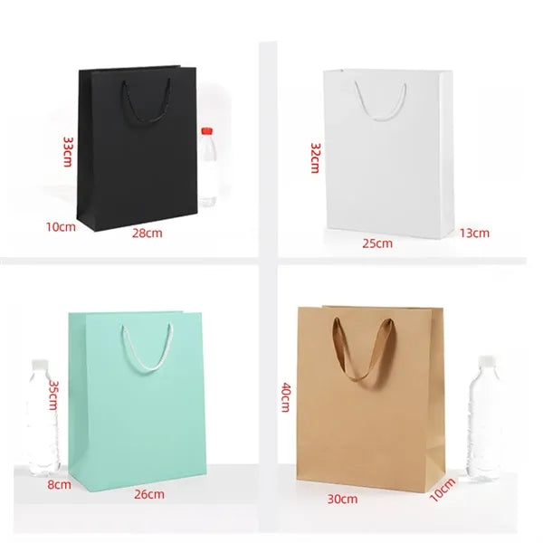 Kraft Paper Handbag For Christmas Decoration