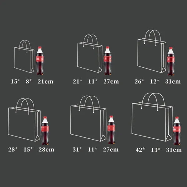 Kraft Paper Bags Handbags For Packaging