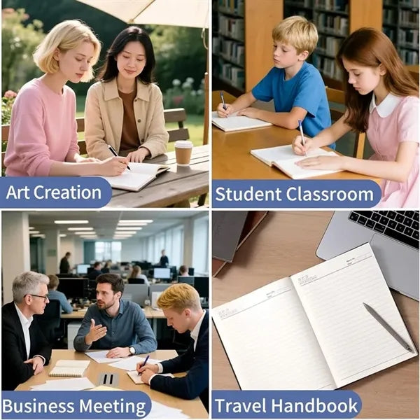 A5 customizable logo Sheepskin Soft Notebook