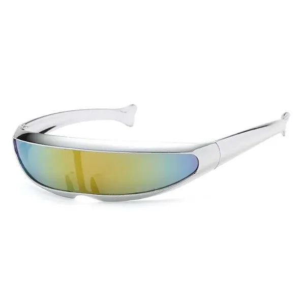 Color-Shifting One-piece Lenses PC Sports Cycling Glasses