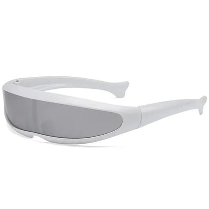Color-Shifting One-piece Lenses PC Sports Cycling Glasses