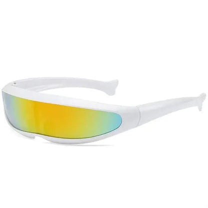 Color-Shifting One-piece Lenses PC Sports Cycling Glasses