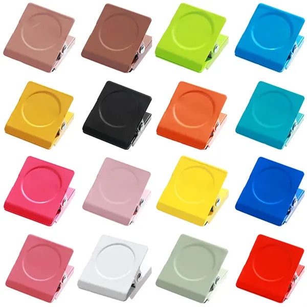 Colorful Fridge Magnets Magnetic Clips Heavy Duty Magnets