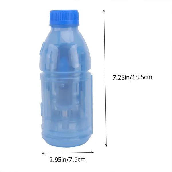 14-Piece Bottle-Shaped Transparent Compact Portable Tool Kit