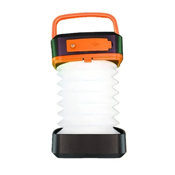 Foldable Waterproof Dual-Charging Solar Camping Lantern