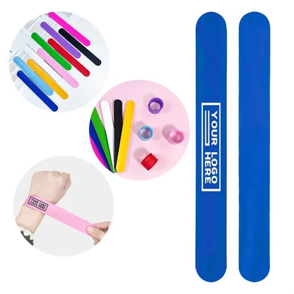 Slap Bracelets for Adults Silicone Wrist Bands