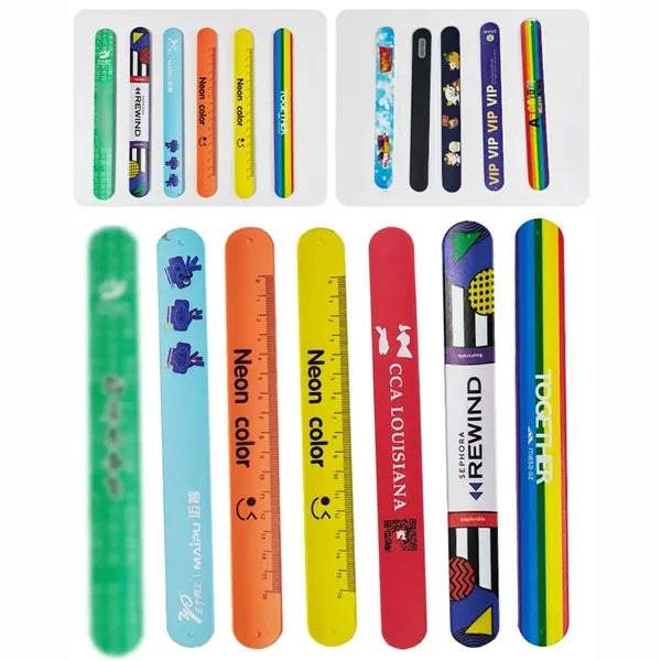 Slap Bracelets for Adults Silicone Wrist Bands