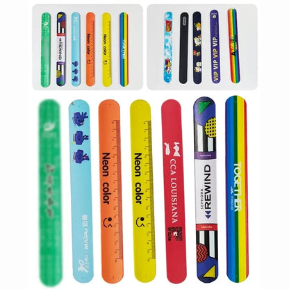 Slap Bracelets for Adults Silicone Wrist Bands