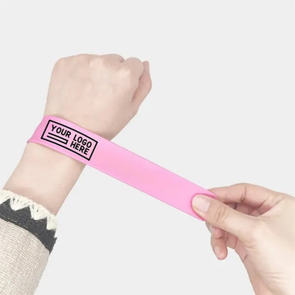 Slap Bracelets for Adults Silicone Wrist Bands