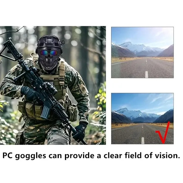 Skull Mask for Airsoft Motorcycle CS Survival Games