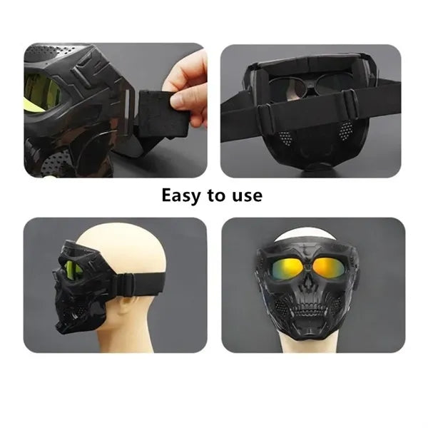 Skull Mask for Airsoft Motorcycle CS Survival Games