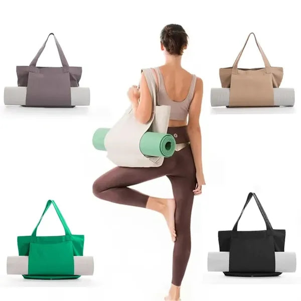 Yoga Tote Bags With Mat Carrier