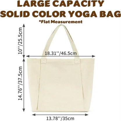 Yoga Tote Bags With Mat Carrier