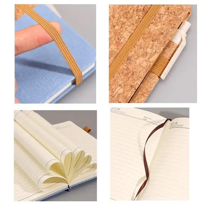 Lined Journal Notebook with Cork Cover