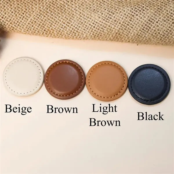 Magnetic Leather Golf Ball Markers