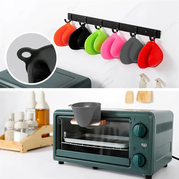 Heat-Resistant Non-Slip Practical Mini Silicone Mittens
