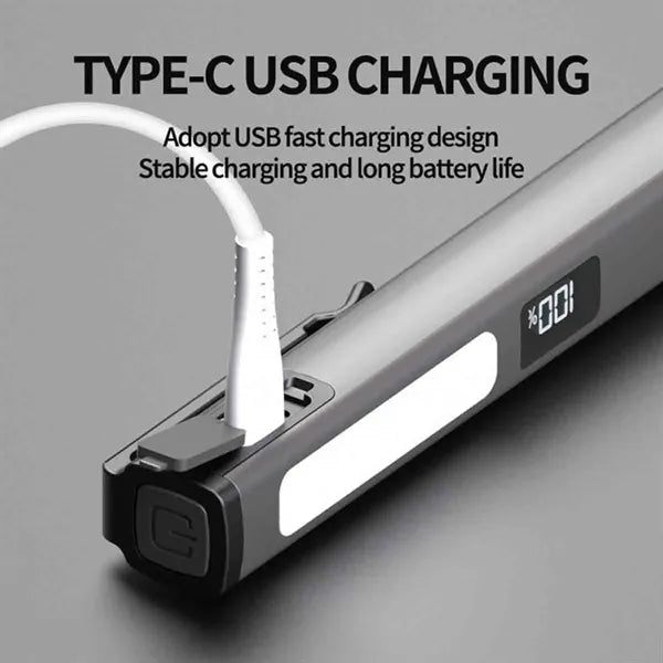 Rechargeable Pen Flashlights with COB Light