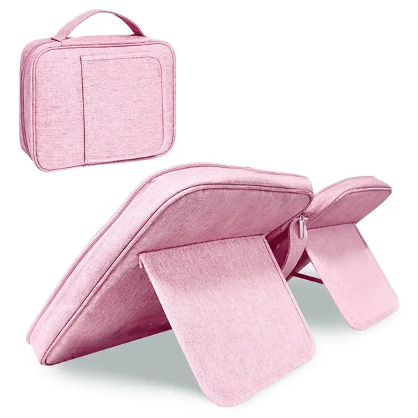 Standable Multi-Compartment Lightweight Book Cover Tote Case