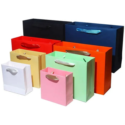 Kraft Paper Box Handbag For Christmas Decoration