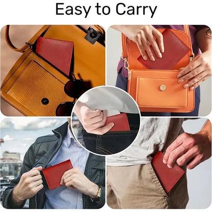 Leather Wallet Passport Holder ID Credit Card Cover