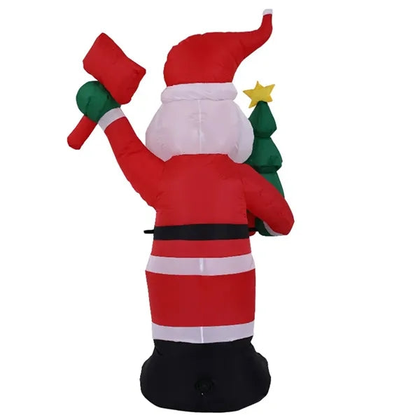 5.9Ft Christmas Santa Claus Courtyard Decoration