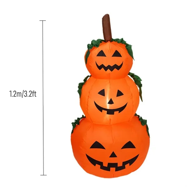 3.9Ft Halloween Pumpkin Inflatable Decoration