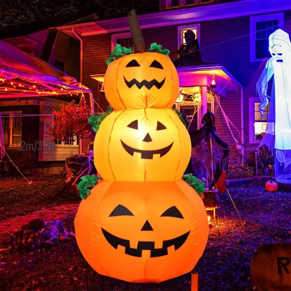 3.9Ft Halloween Pumpkin Inflatable Decoration