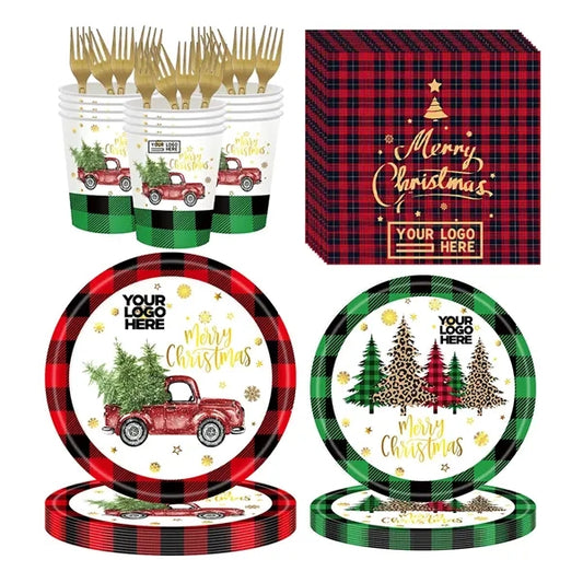 Christmas Party Dinnerware Set