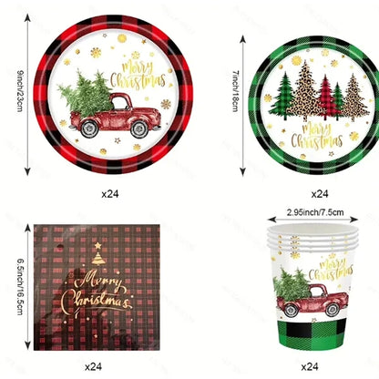 Christmas Party Dinnerware Set